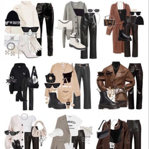 GAP Black Faux Leather Pants High Rise Slim Straight Leg Western Biker Style 27 - Picture 8 of 9